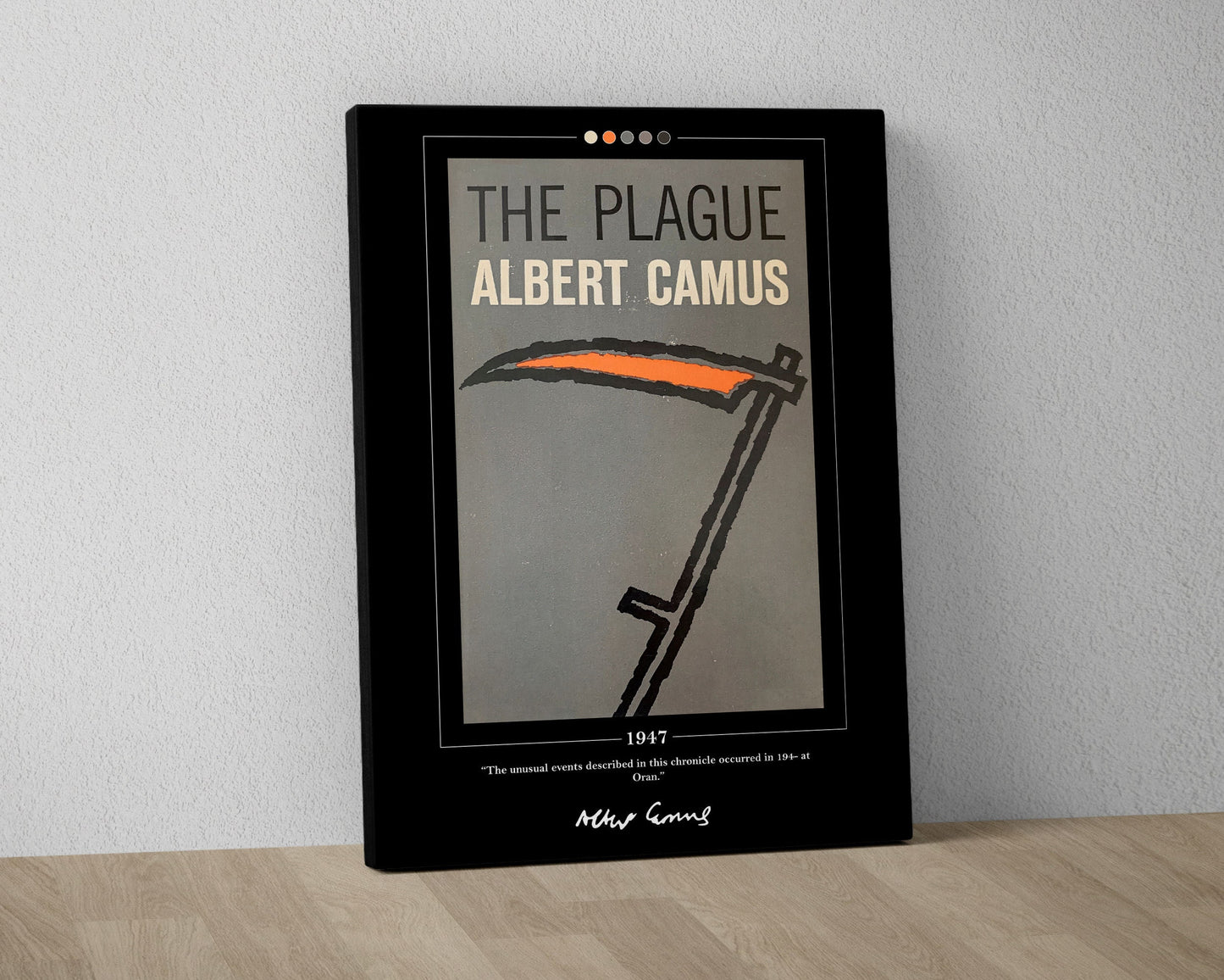 The Plague Book Cover Poster | Albert Camus, The Plague Poster, The Plague Print, Book Posters, Book Art, Canvas Print, Book Lover Gift