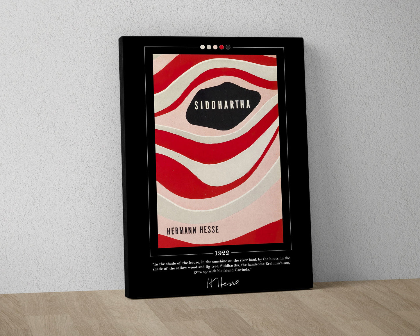 Siddhartha Book Cover Poster | Hermann Hesse, Siddhartha Poster, Siddhartha Print, Book Posters, Book Art, Canvas Wall Art, Book Lover Gift