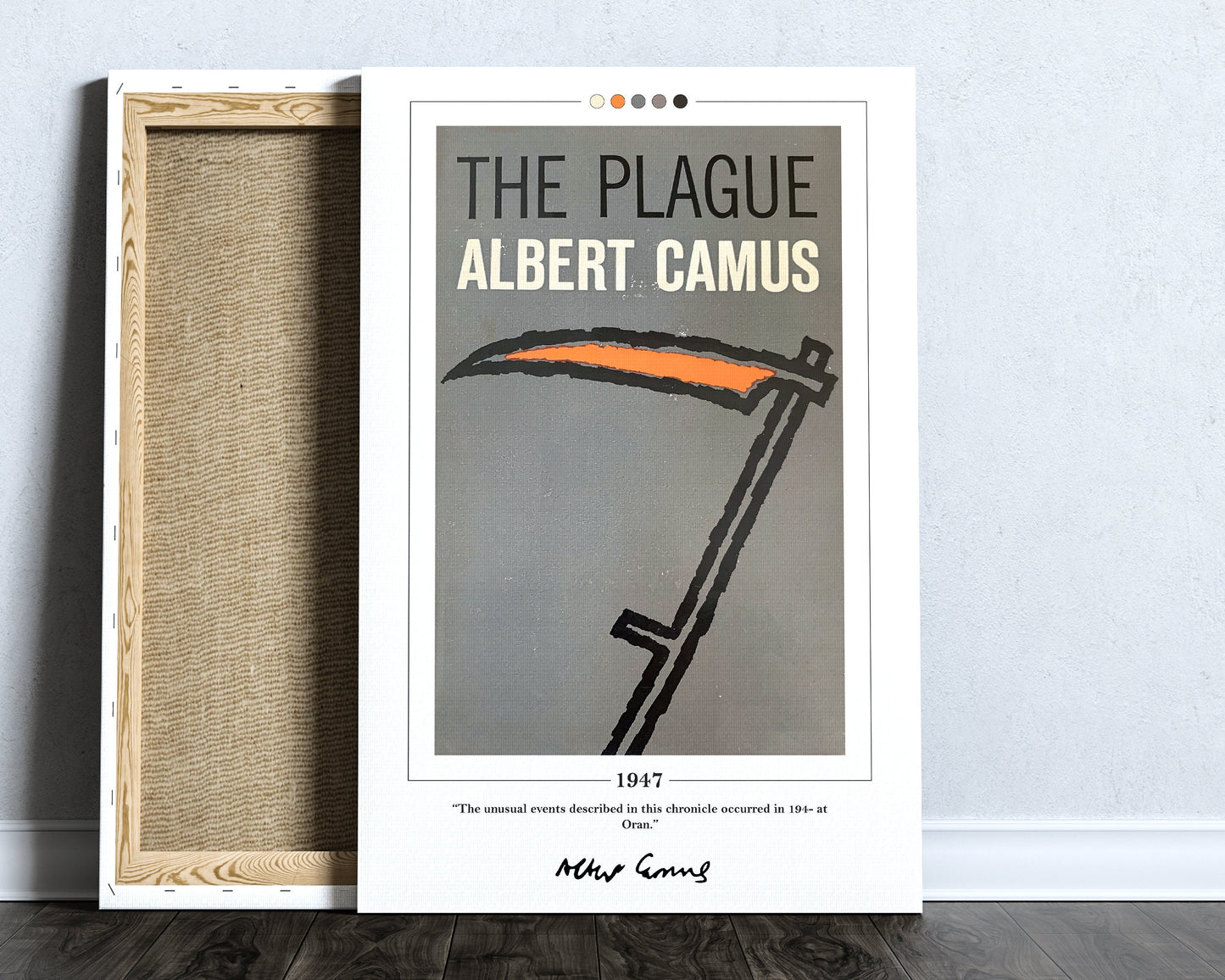 The Plague Book Cover Poster | Albert Camus, The Plague Poster, The Plague Print, Book Posters, Book Art, Canvas Print, Book Lover Gift