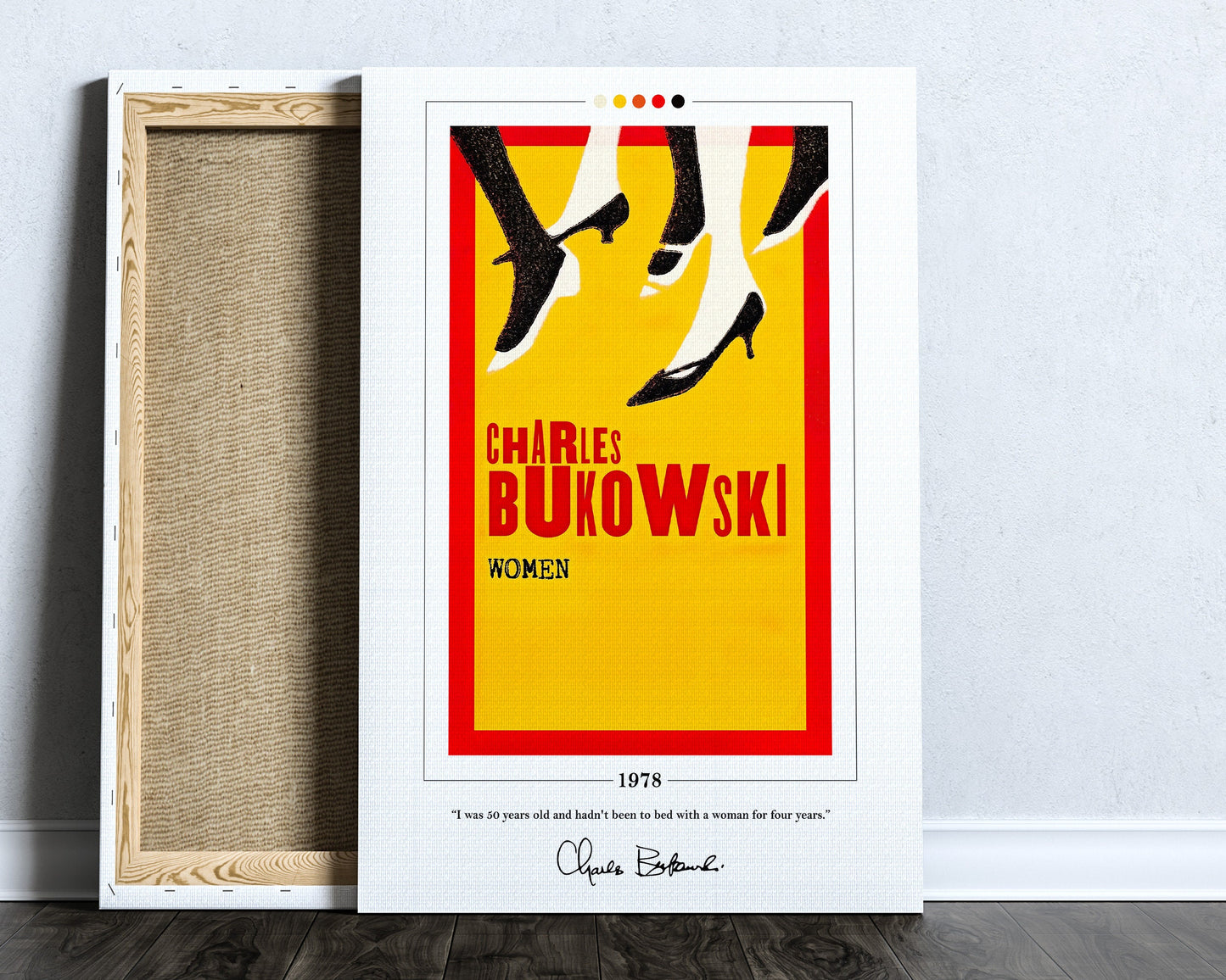 Women Book Cover Poster | Charles Bukowski, Bukowski Women Poster, Bukowski Women Print, Book Posters, Canvas Print, Book Lover Gift