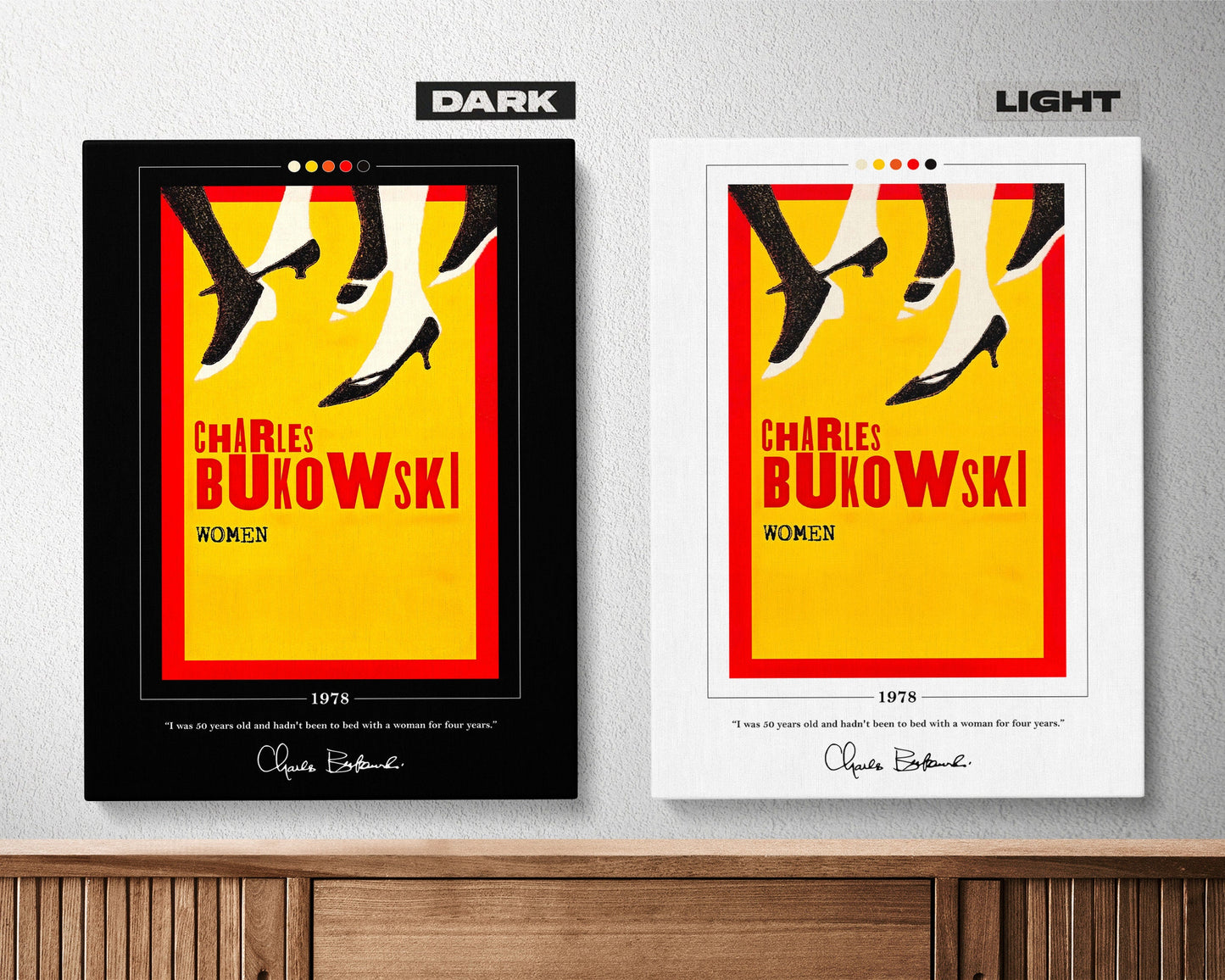 Women Book Cover Poster | Charles Bukowski, Bukowski Women Poster, Bukowski Women Print, Book Posters, Canvas Print, Book Lover Gift