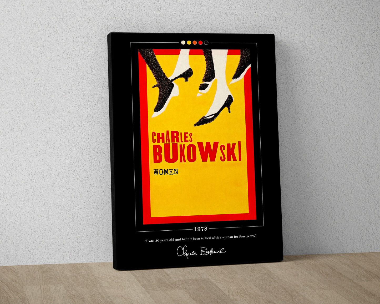 Women Book Cover Poster | Charles Bukowski, Bukowski Women Poster, Bukowski Women Print, Book Posters, Canvas Print, Book Lover Gift