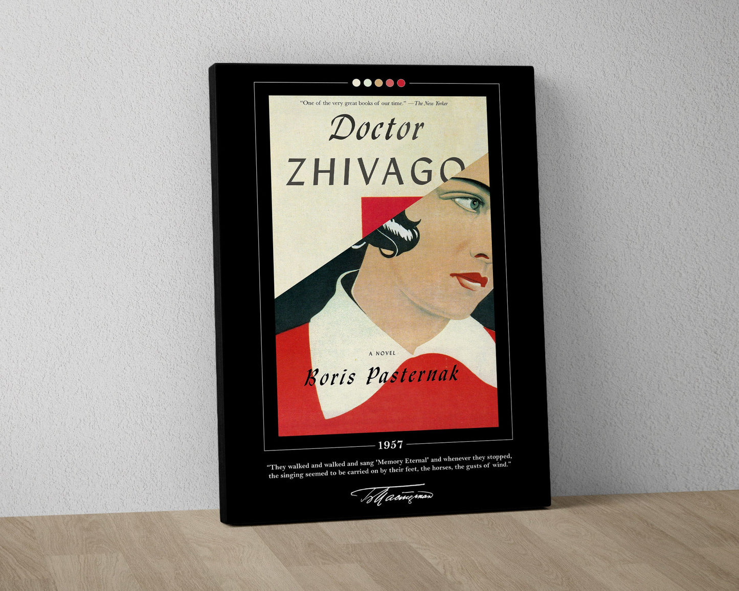 Doctor Zhivago Book Cover Poster | Boris Pasternak, Doctor Zhivago Poster, Doctor Zhivago Print, Book Posters, Canvas Print, Book Lover Gift