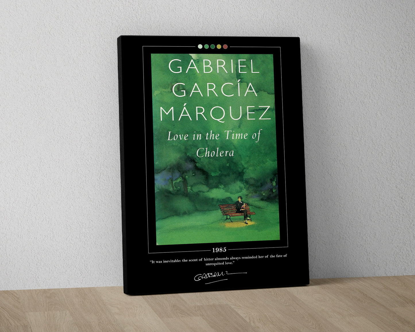 Love in the Time of Cholera Book Cover Poster | Gabriel Garcia Marquez, Love in the Time of Cholera Poster, Book Posters, Canvas Wall Art