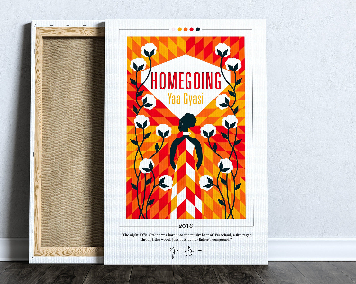 Homegoing Book Cover Poster | Yaa Gyasi, Homegoing Poster, Homegoing Print, Book Posters, Book Art, Canvas Wall Art, Book Lover Gift