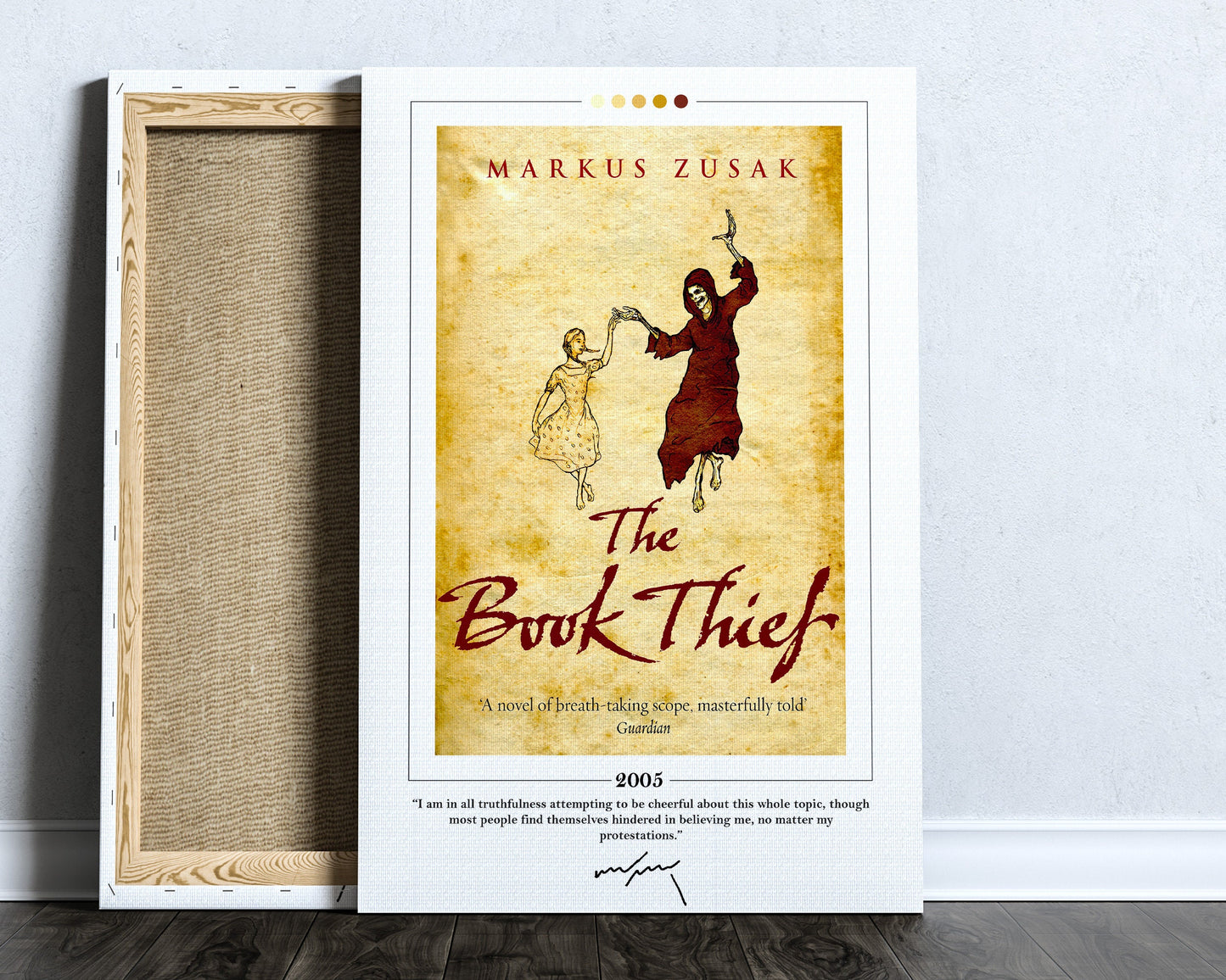 The Book Thief Book Cover Poster | Markus Zusak, Book Thief Poster, Book Thief Print, Book Posters, Book Art, Canvas Print, Book Lover Gift