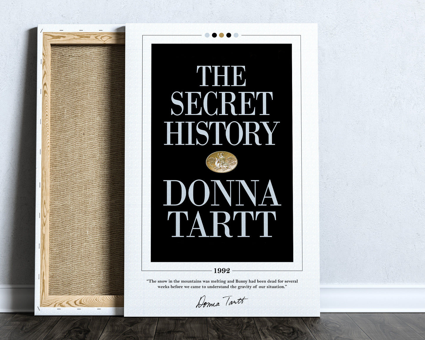 The Secret History Book Cover Poster | Donna Tartt, The Secret History Poster, Secret History Print, Book Posters, Book Art, Book Lover Gift