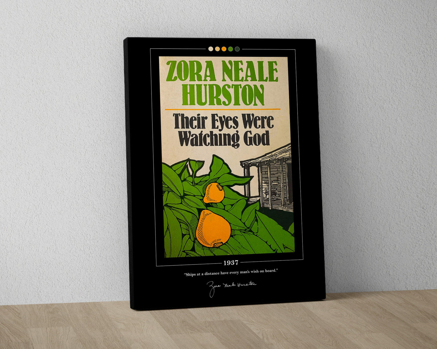 Their Eyes Were Watching God Book Cover Poster | Zora Neale Hurston, Their Eyes Were Watching God Poster, Book Posters, Book Lover Gift