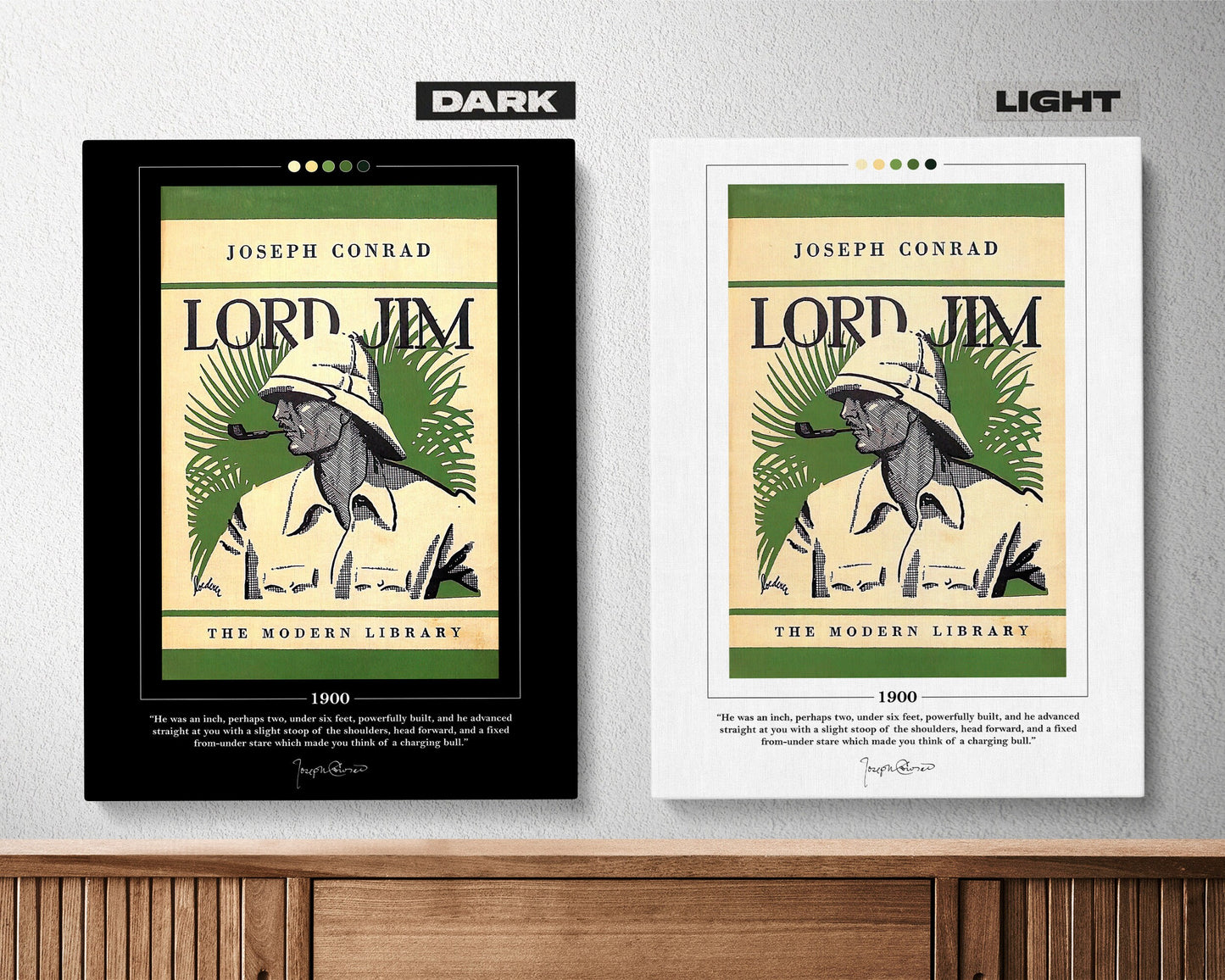 Lord Jim Book Cover Poster | Joseph Conrad, Lord Jim Poster, Lord Jim Print, Book Posters, Book Art, Canvas Wall Art, Book Lover Gift