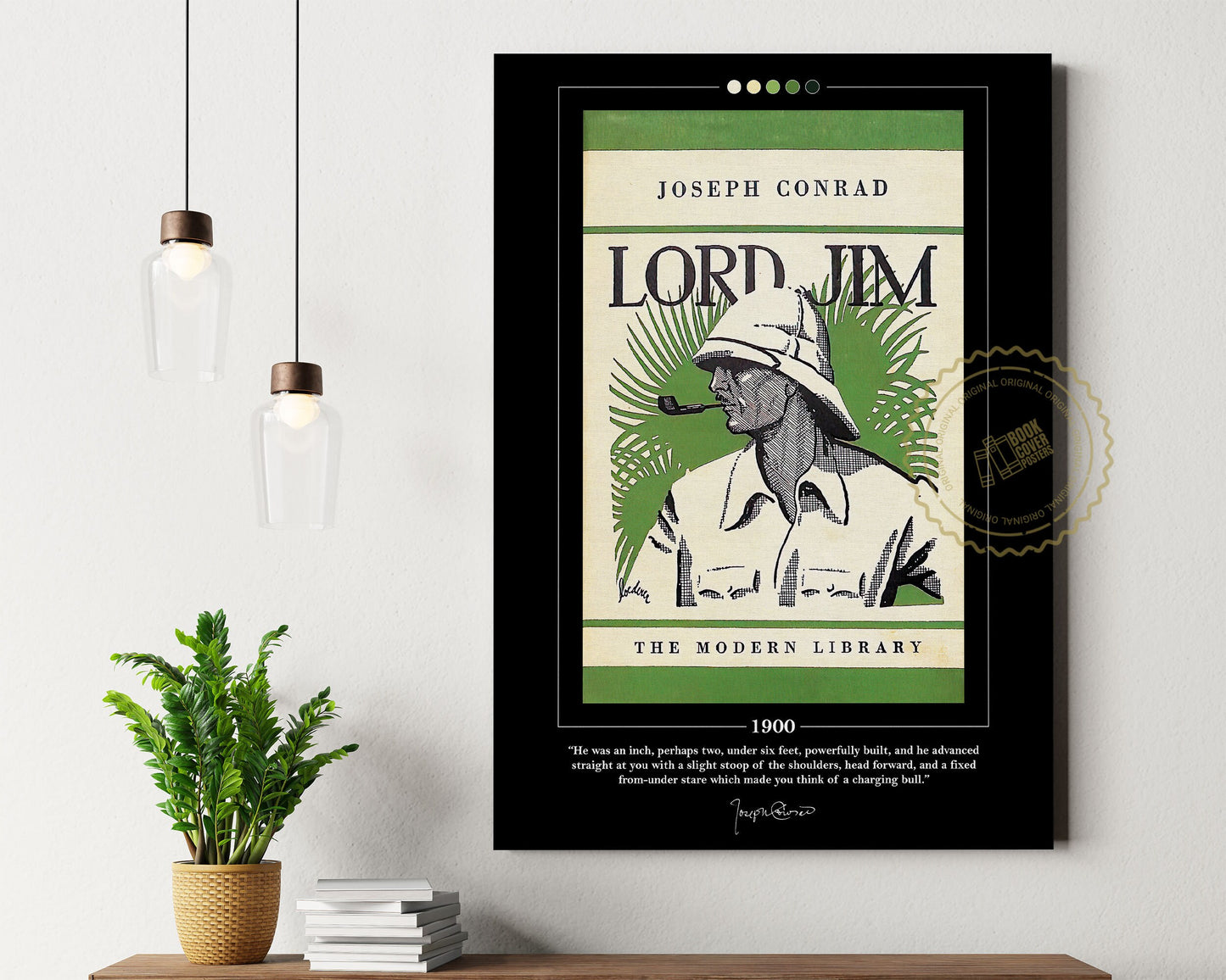 Lord Jim Book Cover Poster | Joseph Conrad, Lord Jim Poster, Lord Jim Print, Book Posters, Book Art, Canvas Wall Art, Book Lover Gift