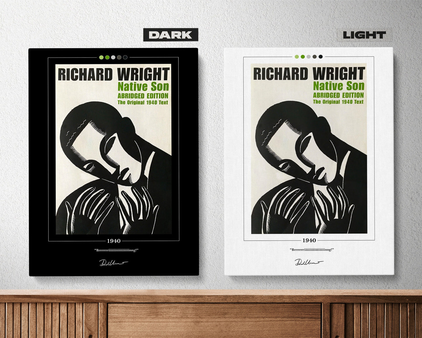 Native Son Book Cover Poster | Richard Wright, Native Son Poster, Native Son Print, Book Posters, Canvas Wall Art, Book Art, Book Lover Gift