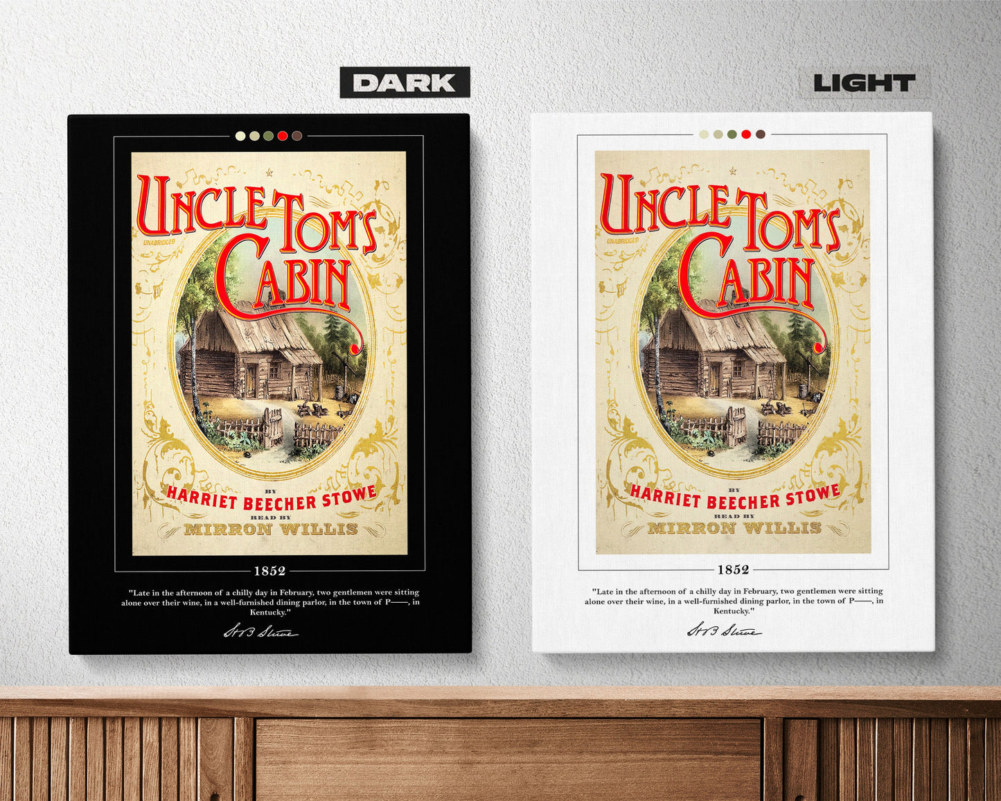 Uncle Tom's Cabin Book Cover Poster | Harriet Beecher Stowe, Uncle Tom's Cabin Poster, Uncle Tom's Cabin Print, Book Poster, Book Lover Gift