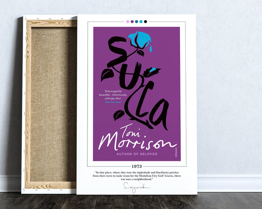 Sula Book Cover Poster | Toni Morrison, Sula Poster, Sula Print, Book Posters, Book Prints, Canvas Wall Art, Book Art, Book Lover Gift