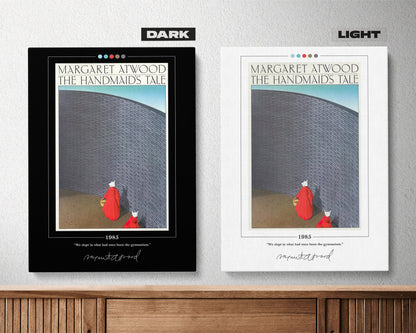 The Handmaid's Tale Book Cover Poster | Margaret Atwood, The Handmaid's Tale Poster, Book Posters, Book Art, Canvas Print, Book Lover Gift