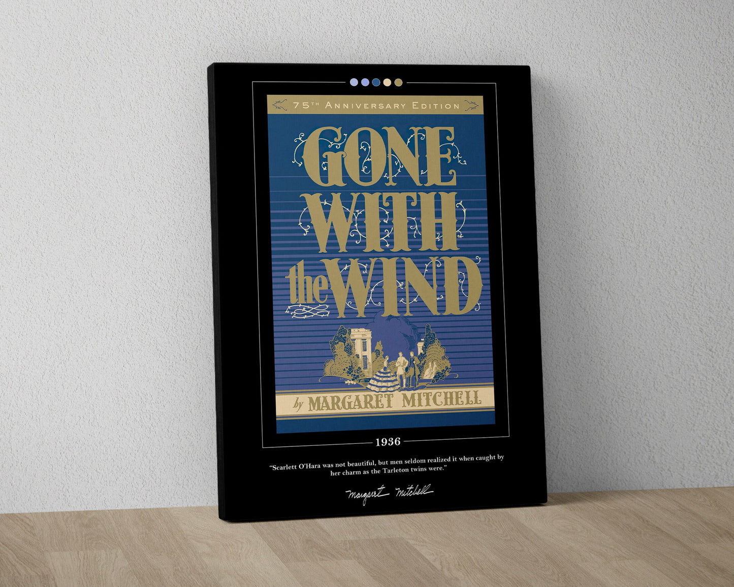 Gone with the Wind Book Cover Poster | Margaret Mitchell, Gone with the Wind Poster, Gone with the Wind Print, Book Posters, Canvas Wall Art