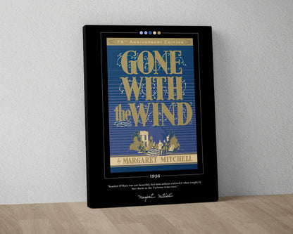 Gone with the Wind Book Cover Poster | Margaret Mitchell, Gone with the Wind Poster, Gone with the Wind Print, Book Posters, Canvas Wall Art