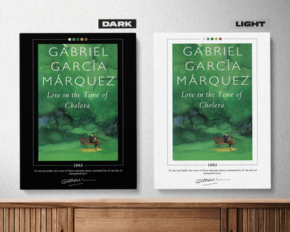 Love in the Time of Cholera Book Cover Poster | Gabriel Garcia Marquez, Love in the Time of Cholera Poster, Book Posters, Canvas Wall Art