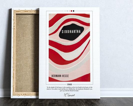Siddhartha Book Cover Poster | Hermann Hesse, Siddhartha Poster, Siddhartha Print, Book Posters, Book Art, Canvas Wall Art, Book Lover Gift