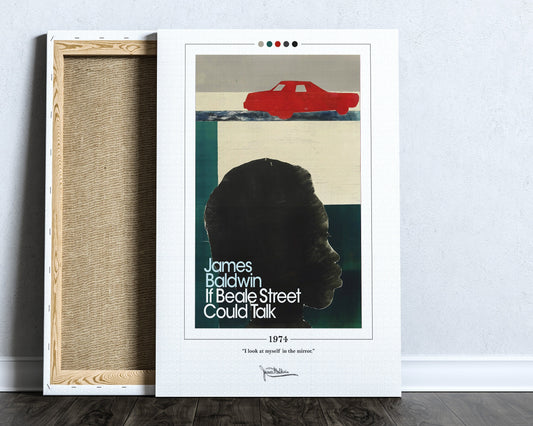 If Beale Street Could Talk Book Cover Poster | James Baldwin, If Beale Street Could Talk Poster, Book Posters, Canvas Print, Book Lover Gift