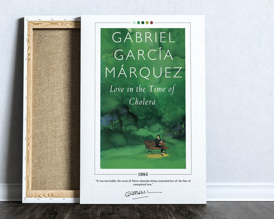 Love in the Time of Cholera Book Cover Poster | Gabriel Garcia Marquez, Love in the Time of Cholera Poster, Book Posters, Canvas Wall Art