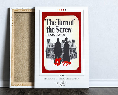 The Turn of the Screw Book Cover Poster | Henry James, Turn of the Screw Poster, Turn of the Screw Print, Book Posters, Book Lover Gift