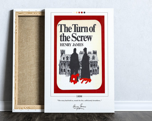 The Turn of the Screw Book Cover Poster | Henry James, Turn of the Screw Poster, Turn of the Screw Print, Book Posters, Book Lover Gift