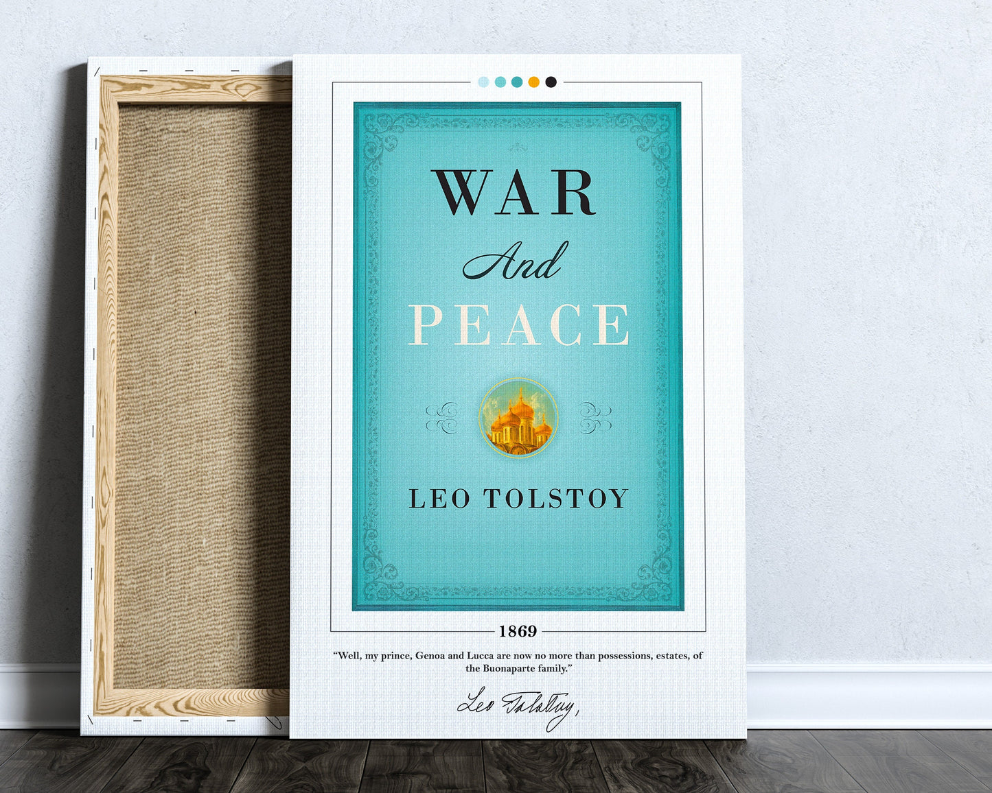War and Peace Book Cover Poster | Leo Tolstoy, War and Peace Poster, War and Peace Print, Book Posters, Book Art, Book Lover Gift