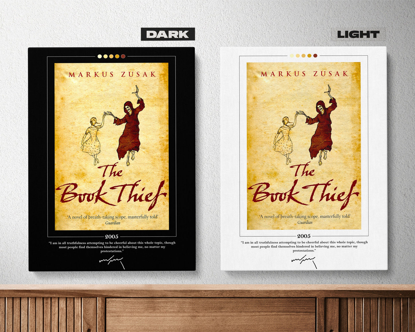 The Book Thief Book Cover Poster | Markus Zusak, Book Thief Poster, Book Thief Print, Book Posters, Book Art, Canvas Print, Book Lover Gift