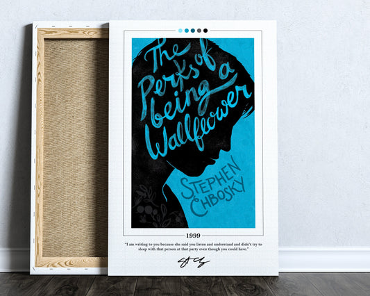 The Perks of Being a Wallflower Book Cover Poster | Stephen Chbosky, The Perks of Being a Wallflower Poster, Book Posters, Book Lover Gift
