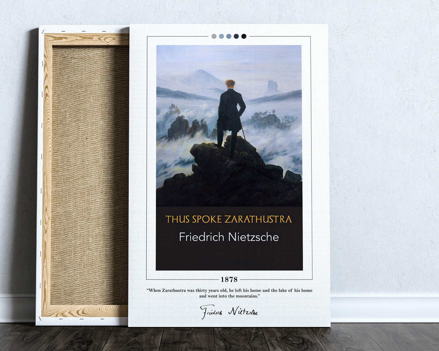 Thus Spoke Zarathustra Book Cover Poster | Friedrich Nietzsche, Thus Spoke Zarathustra Poster, Book Posters, Book Art, Book Lover Gift