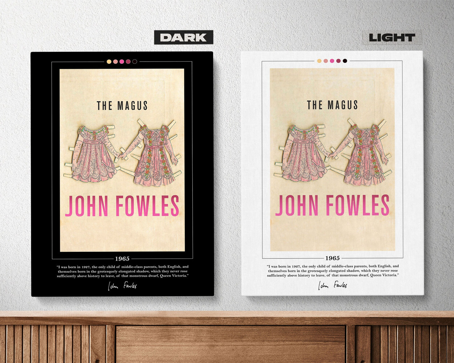 The Magus Book Cover Poster | John Fowles, The Magus Poster, The Magus Print, Book Posters, Book Art, Canvas Wall Art, Book Lover Gift