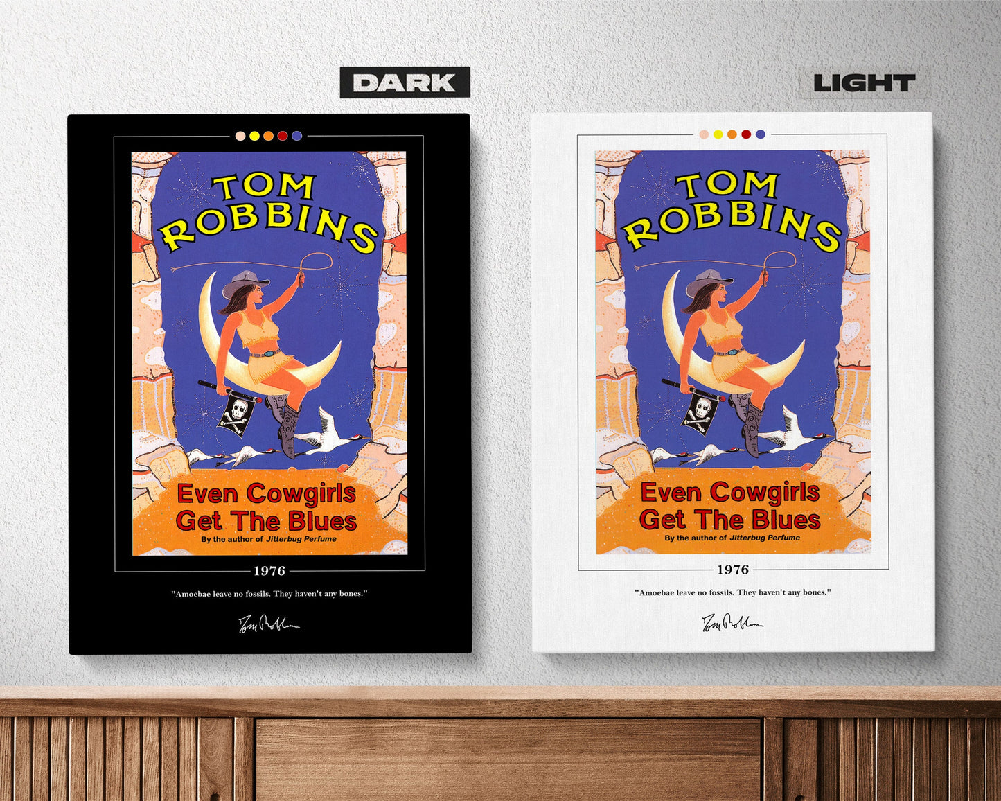 Even Cowgirls Get the Blues Book Cover Poster | Tom Robbins, Even Cowgirls Get the Blues Poster, Book Posters, Book Art, Book Lover Gift