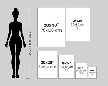 Sigmund Freud Poster Canvas Wall Art, Book Lover Gifts, Gifts for Readers, Bookish Gifts, Bookworm Gifts, Library Decor