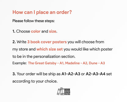 Choose Your Framed Book Cover Posters Set of 3 | Book Posters, Book Prints, Canvas Wall Art, Book Art, Book Lover Gift, Bookish Gifts