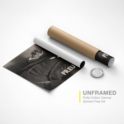 Sigmund Freud Poster Canvas Wall Art, Book Lover Gifts, Gifts for Readers, Bookish Gifts, Bookworm Gifts, Library Decor