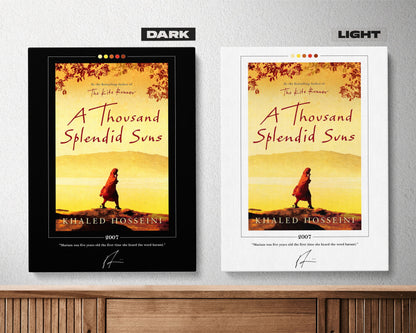 A Thousand Splendid Suns Book Cover Poster | Khaled Hosseini, A Thousand Splendid Suns Poster, Book Posters, Book Art, Canvas Wall Art